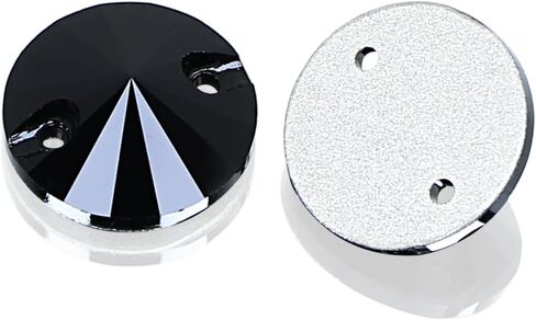 AB Sew On Rhinestone，Flatback Sew On Crystals with Holes Mix Shape Glass Rhinestones Crystal Gems Clothing Accessories for Costume, Clothes, Shoes, DIY Crafts in Saudi Arabia