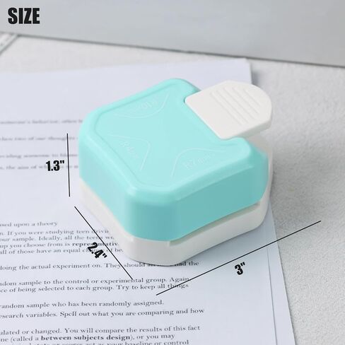 Koogel Corner Rounder Punch, 3 in 1 （R4mm + R7mm + R10mm） Paper Punch Corner Cutter for DIY Projects Paper Crafts Scrapbooking Card Making in Saudi Arabia