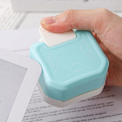 Koogel Corner Rounder Punch, 3 in 1 （R4mm + R7mm + R10mm） Paper Punch Corner Cutter for DIY Projects Paper Crafts Scrapbooking Card Making in Saudi Arabia