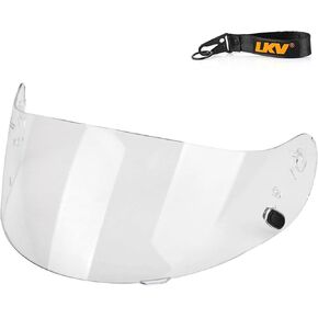 LKV Motorcycle Helmet Visor Replacement HJC Face Shield for HJ-09 CL-15 CL-16 CL-17 CL-SP CS-R1 CS-R2 CS-R3 FS-10 FS-15 IS-16 (Clear)