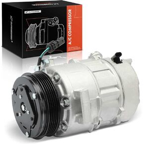 A-Premium Air Conditioner AC Compressor with Clutch Compatible with Chevrolet Malibu 1.5L 2016-2020