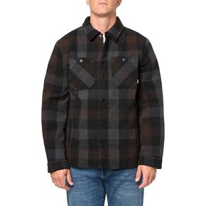 BASS OUTDOOR Men's Wool Blend Sherpa Lined Shacket