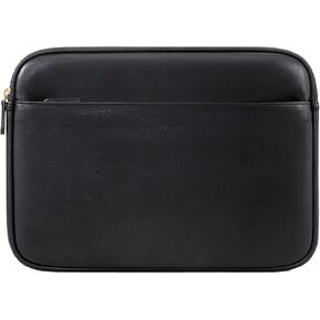 LOVEVOOK Laptop Sleeve Bag Vintage PU Leather Computer Sleeve Case, Compatible with MacBook Air/Pro, 13-inch Notebook, Compatible with MacBook Pro 13 Inch, MacBook Air M2 Sleeve 13 Inch