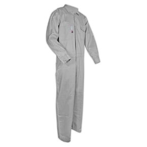 MAGID Flame Resistant Coveralls, FR Cotton Blend, 1 Pairs, Size Small, CBG65DH