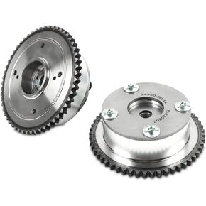 PANGOLIN 2PCS Exhaust & Intake VVT Timing Camshaft Gear Sprocket 24370-2E010 24350-2E011 for 2013 Elantra GT 1.8L, for 2014 Elantra GT 2.0L Aftermarket Parts, Replace OE 243502E010, 243502E011