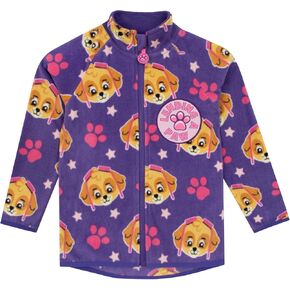 Paw Patrol Jacket | Girls Fleece Zip Up Jacket | Skye Girls Jackets | Cozy Jacket | Sizes 2T To 8