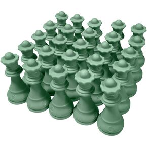 WE Games Blue Chess Queen Erasers - Chess Club Prizes & Party Favors - 25 Pack