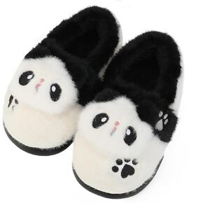 TXJ Sports Toddler Slippers for Girls Boys Soft Plush House Slippers Kids Winter Fuzzy Slipper Indoor Cozy Cute Shoes