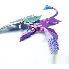 3D Printed Mouthwatering Pterosaur, Flexible Joint Home Decoration, Administrative Desk Decorations, Home Decoration fidgety Toys, SG2023A626-3