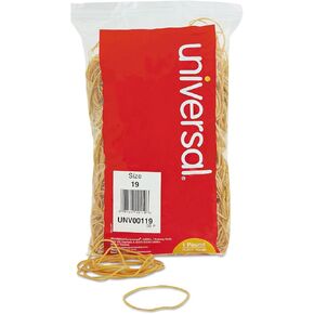 Universal 00119 Rubber Bands, Size 19, 3-1/2 x 1/16, 1lb Pack