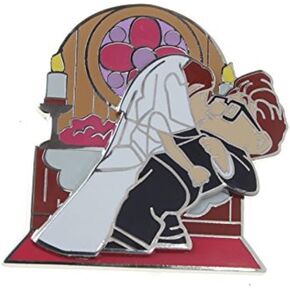 Disney Pixar Up - Carl and Ellie Wedding Pin