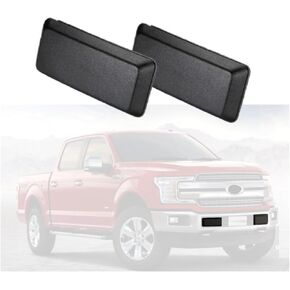 Front Bumper Guard Pad Compatible with Ford 2009-2014 F150 Front Bumper Cover Trim Compatible with Ford 2009-2014 F-150 Front Bumper Pad Insert Bumper Cap Set (Left & Rright)