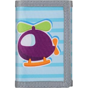 محفظة أطفال للأولاد والبنات من عمر 3 إلى 14 عامًا، محفظة جديدة ثلاثية الطي بتقنية تحديد الهوية بموجات الراديو مع سحاب وسلسلة مفاتيح، محفظة خارجية مع جيب للعملات المعدنية ونافذة لبطاقة الهوية، وحاملي بطاقات لهدايا الأطفال الصغار - أخطبوط القراصنة in Kuwait