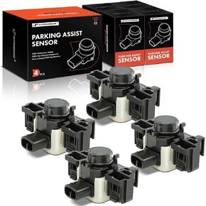 A-Premium 4-PC Reverse Backup Parking Assist Sensor Compatible with Select Lexus Models - ES350 2013-2015 1.8L, CT200h 2014-2015 2.5L, ES300h 2013-2015 3.5L