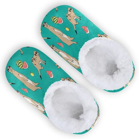 Boys Girls Fuzzy House Slippers Kids Toddlers Winter Indoor House Home Shoes XS-S in Saudi Arabia