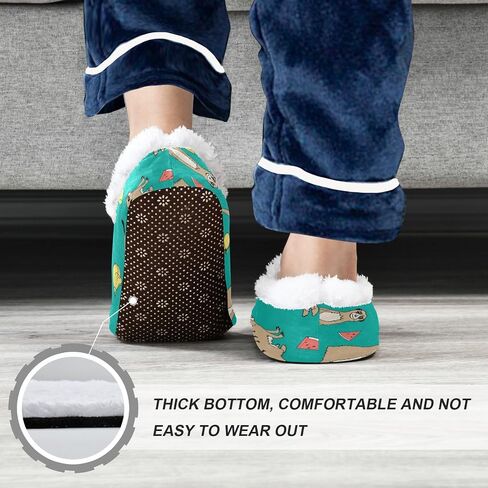 Boys Girls Fuzzy House Slippers Kids Toddlers Winter Indoor House Home Shoes XS-S in Saudi Arabia