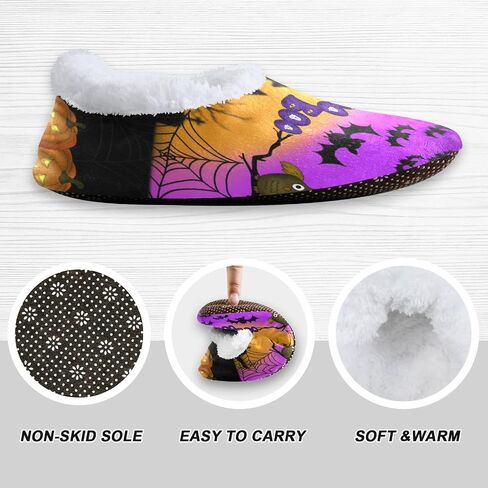 Boys Girls Fuzzy House Slippers Kids Toddlers Winter Indoor House Home Shoes XS-S in Saudi Arabia