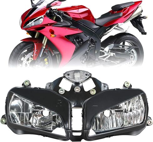 munirater Motorcycle Headlamps Front Light Replacement for Honda 2003-2006 CBR 600RR F5 in Saudi Arabia