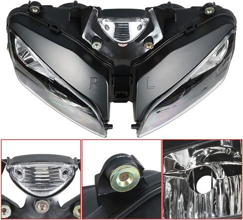 munirater Motorcycle Headlamps Front Light Replacement for Honda 2003-2006 CBR 600RR F5 in Saudi Arabia