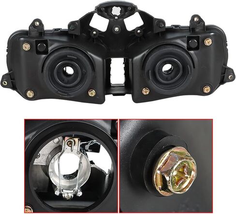 munirater Motorcycle Headlamps Front Light Replacement for Honda 2003-2006 CBR 600RR F5 in Saudi Arabia