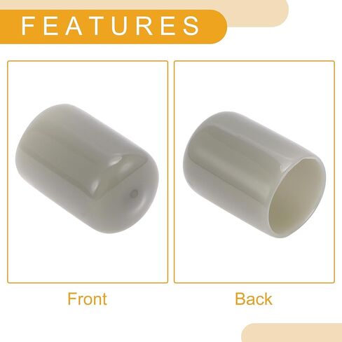 20pcs Cylindrical Shape Wheel Lug Nut Bolt Rims Tire Nut Screws Dust Cap Cover Nut Protection PVC White 19mm in Kuwait