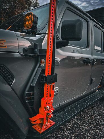 Go Rhino 701011T حامل خارجي عالي الرفع مع مشبك لسيارة Jeep Wrangler JL، JLU، Gladiator JT for 18-24 Gladiator، Wrangler in Saudi Arabia