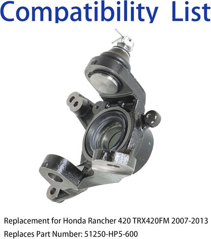 استبدال عجلة القيادة الأمامية للمفصل الأيسر لهوندا رانشر 420 TRX420FM 2007-2013 51250-HP5-600 in Kuwait