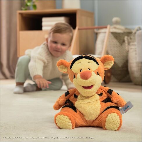 GUND Disney Official Winnie The Pooh Plush Playset with Pooh, Tigger, and Piglet, Sensory Toy Stuffed Animals for Ages 0 and Up, Green, 8" in Saudi Arabia