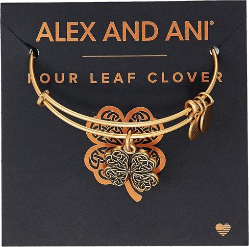 Alex and Ani Womens Path of Symbols-Four Leaf Clover IV Bangle in Saudi Arabia