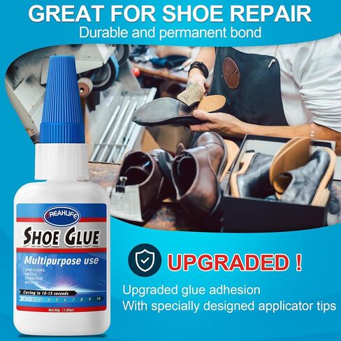Super Glue for Shoe Repair, 30g Shoe Glue Heavy Duty, Shoe Glue for Sole Repair, Boot Shoe Repair, Sneakers, Athletic Shoes, Heels, Sandals in Saudi Arabia