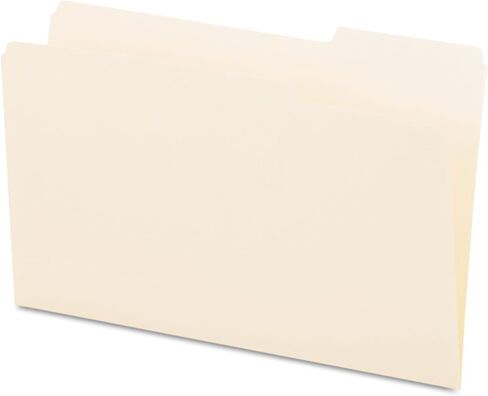Universal UNV15123 1/3-Cut Top Tabs Right Position 11 Point File Folders - Legal Size, Manila (100-Piece/Box) in Saudi Arabia