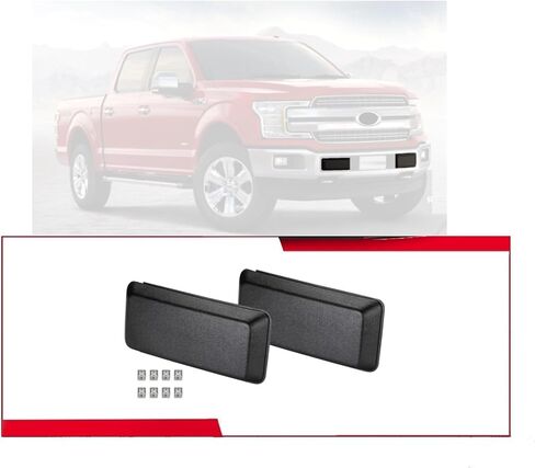 Front Bumper Guard Pad Compatible with Ford 2009-2014 F150 Front Bumper Cover Trim Compatible with Ford 2009-2014 F-150 Front Bumper Pad Insert Bumper Cap Set (Left & Rright) in Kuwait