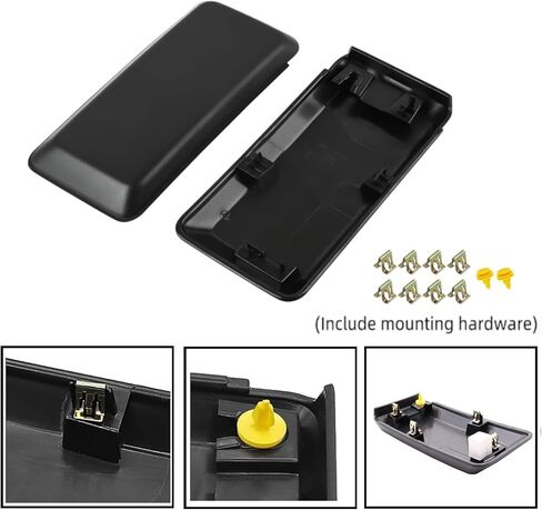 Front Bumper Guard Pad Compatible with Ford 2009-2014 F150 Front Bumper Cover Trim Compatible with Ford 2009-2014 F-150 Front Bumper Pad Insert Bumper Cap Set (Left & Rright) in Kuwait