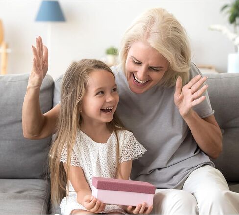 SAMCAMI Wooden Dollhouse Furniture Set - Miniature Dollhouse Furniture 1 12 Scale for Dollhouse Kitchen - Doll House Furniture Toys Incl Kitchen Cabinets, Dining Table, Refrigerator and Others (White) in Kuwait