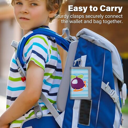 محفظة أطفال للأولاد والبنات من عمر 3 إلى 14 عامًا، محفظة جديدة ثلاثية الطي بتقنية تحديد الهوية بموجات الراديو مع سحاب وسلسلة مفاتيح، محفظة خارجية مع جيب للعملات المعدنية ونافذة لبطاقة الهوية، وحاملي بطاقات لهدايا الأطفال الصغار - أخطبوط القراصنة in Kuwait