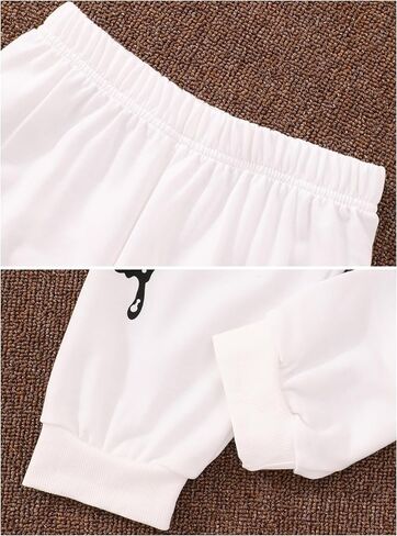 Hilinker Girls Long Sleeve Zipper Hoodie Ribbed Tank and Sweatpants Set 3 Piece Outfits in Kuwait