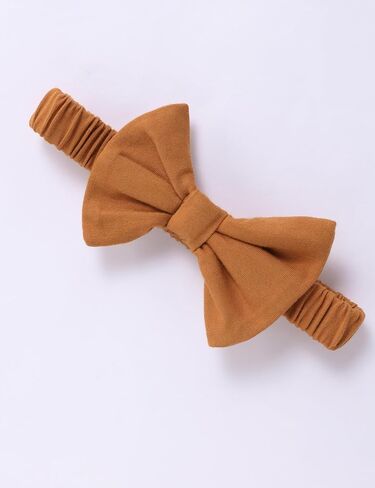 oklady Todder Kids Girls Clothes Solid Color Ruffles Top Bow Flared Jeans 2PCS Fall Girls Clothing Set 18M-7Years in Saudi Arabia