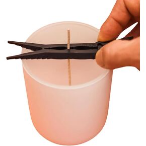 Candle Wick Holders. Reusable Wick Holders for Candle Making. Professional Wick Centering Tool | Wick Setter Tool - (25 Pack)