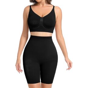 Shapewear Underwear Set, Butt Lifting Boy Shorts for Women Slimmer Thigh Panties, Seamless Sculpt Bra Bralette Body Shaper