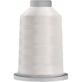 Glide Thread Trilobal Polyester No. 40-5000 Meter Spool - 10000 White