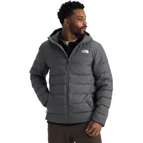 THE NORTH FACE Men's Aconcagua Insulated Hooded Jacket (Standard and Big Size), Smoked Pearl, X-Large