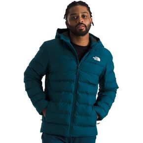 THE NORTH FACE Men's Aconcagua Insulated Hooded Jacket (Standard and Big Size), Midnight Petrol, Large