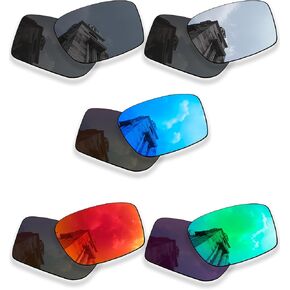 5 Pairs Polarized Replacement Lenses for Ray-Ban Justin RB4165 54mm Sunglasses, Anti-Scratch and Impact Resistant