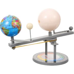 UPKOCH Sun Earth Moon Orbital Model, Kids Solar System Model Orbital Planetarium Model Astronomical Science Educational Kits for Kids Gifts School Teaching Tool