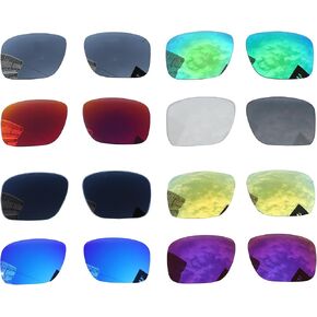 Acefrog 8 Pairs Polarized Replacement Lenses for Oakley Holbrook XL OO9417 Sunglasses, Perfectly Fit, Shatterproof, Anti-scratch, Value Pack