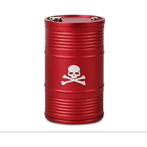 Car Ashtray with Lid Smell Proof Ash Tray, Portable ashtray for car cup holder (Red, Angry Eyes)
