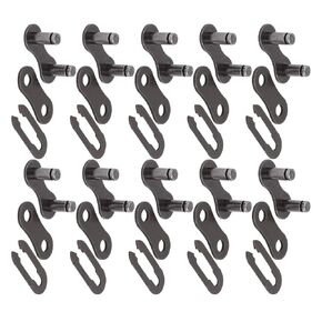 10Pcs Bike Chain Master Link Heavy Duty 410 Chain for Bicycle Motorcycle ATV Dirt Bike