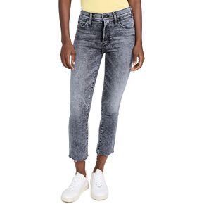 MOTHER Women's The Insider Crop Step Fray Jeans