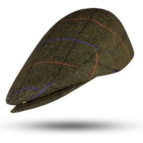 Newsboy Cap for Men Gatsby Hat Blend Wool Vintage Flat Ivy Cabbie Cap