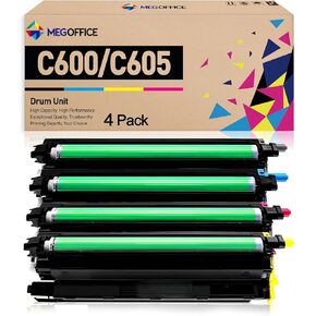 Remanufactured Drum Replacement for Xerox Versalink C600 C605 Drum for Xerox Versalink C600N C600DT C600DN C605DN C605S C605X C605XL Printer 108R01488 108R01485 108R01486 108R01487 (4-Pack)